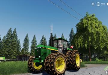 John Deere MFWD5055 version 2.0 for Farming Simulator 2019 (v1.4х)