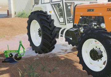 John Deere Model 20 Plow For John Deere 332 Tractor v1.0 for Farming Simulator 2019 (v1.6.0.0)