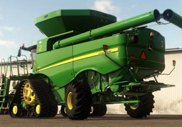 John Deere S700 Series version 1.0.0.2 for Farming Simulator 2019 (v1.7x)