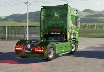 John Deere Scania version 1.0 for Farming Simulator 2019 (v1.5.1.0)