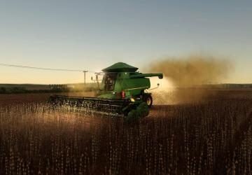 John Deere STS 9750 AND 630F version 1.0 for Farming Simulator 2019 (v1.6.0.0)
