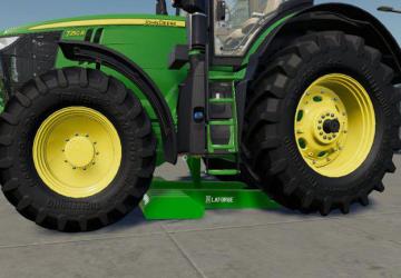 John Deree 7R With EZ Ballast version 1.0 for Farming Simulator 2019 (v1.5.x)