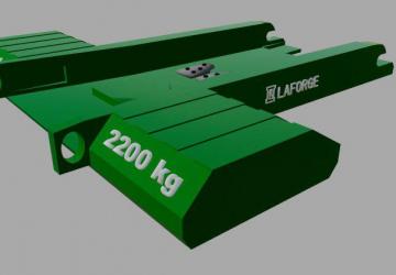 John Deree 7R With EZ Ballast version 1.0 for Farming Simulator 2019 (v1.5.x)