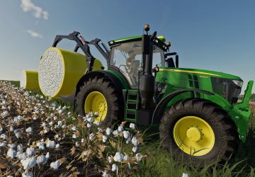 JohnDeere Cotton Pack version 1.0.0.0 for Farming Simulator 2019 (v1.5.1.0)