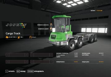 Joskin Cargo Track Pack version 1.0.0.0 for Farming Simulator 2019 (v1.7.x)