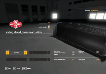 K700 Eigenbau Schiebeschild version 1.0 for Farming Simulator 2019 (v1.6.0.0)