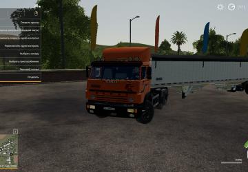 Kamaz 54102 version 1.1 for Farming Simulator 2019 (v1.3.0.1)