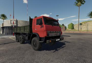KamAZ-4310 version 1.0.0.0 for Farming Simulator 2019 (v1.3.x)