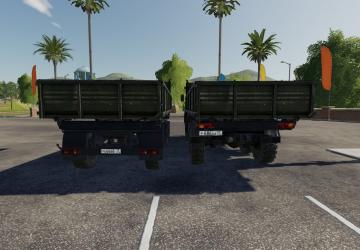 KamAZ-4310 version 1.0.0.0 for Farming Simulator 2019 (v1.3.x)