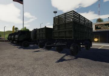 KamAZ-4310 version 1.0.0.0 for Farming Simulator 2019 (v1.3.x)