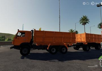 KamAZ-4310 Conversion version 1.0.0.5 for Farming Simulator 2019 (v1.7.x)