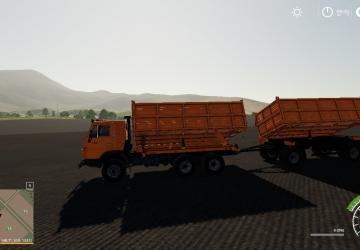 KamAZ-4310 Conversion version 1.0.0.5 for Farming Simulator 2019 (v1.7.x)