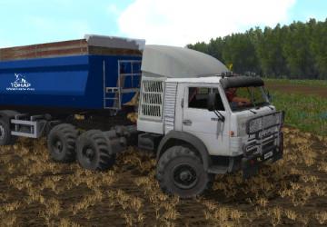 KamAZ-4310 Turbo Tractor Truck version 1.0.0.3 for Farming Simulator 2019 (v1.7.x)