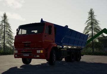 KamAZ 45143 and NefAZ 8560 Farmer Conversion v0.1.0.0 for Farming Simulator 2019 (v1.7.1.0)