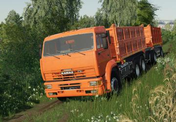 KamAZ 45143 and NefAZ 8560 Farmer Conversion v0.1.0.0 for Farming Simulator 2019 (v1.7.1.0)