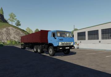 KamAZ-5410 and NefAZ-93344 version 1.0.0.0 for Farming Simulator 2019 (v1.5.x)