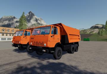 KamAZ-55111 version 1.0 for Farming Simulator 2019 (v1.4.x)