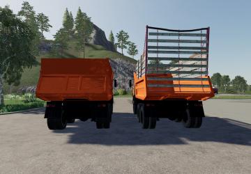 KamAZ-55111 version 1.0 for Farming Simulator 2019 (v1.4.x)