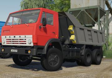 KamAZ-55111 version 1.0.0.0 for Farming Simulator 2019 (v1.6.x)