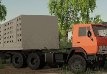 KamAZ-55111 version 1.0.0.0 for Farming Simulator 2019 (v1.6.x)