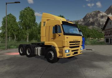 KamAZ-6460 version 1.0.0.0 for Farming Simulator 2019 (v1.5.x)