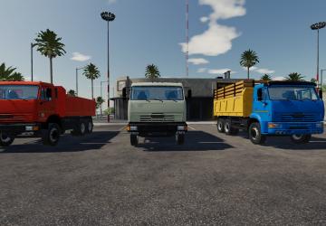 KamAZ-65115-049 version 1.5 for Farming Simulator 2019 (v1.3.x)