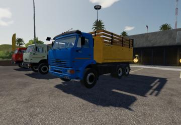 KamAZ-65115-049 version 1.5 for Farming Simulator 2019 (v1.3.x)