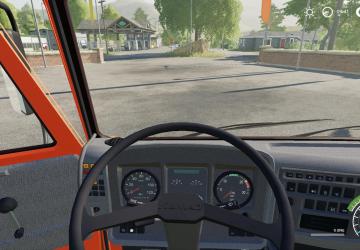 KamAZ-65115 Fuel Tanker version 2.0 for Farming Simulator 2019 (v1.6.0.0)