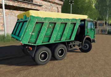 KamAZ-65115 Green Rework version 2.0.0.0 for Farming Simulator 2019 (v1.7)