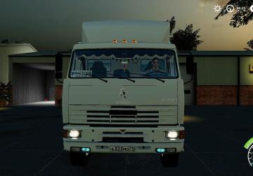 Kamaz 65116 version 1.0 for Farming Simulator 2019 (v1.4.1.0)