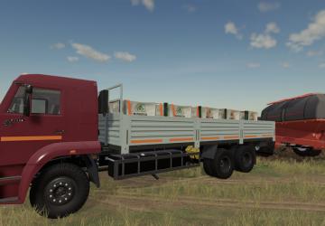 KamAZ 65117 version 1.1.0.0 for Farming Simulator 2019 (v1.7.x)