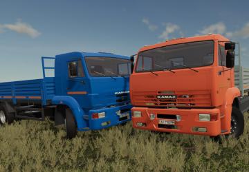 KamAZ 65117 version 1.1.0.0 for Farming Simulator 2019 (v1.7.x)