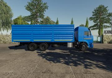 Kamaz 65117 version 1.01 for Farming Simulator 2019 (v1.7.1.0)