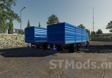 Kamaz 65117 version 1.01 for Farming Simulator 2019 (v1.7.1.0)