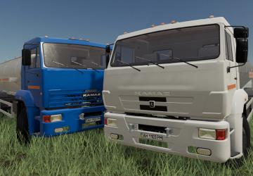 KamAZ-65117 Milk Truck version 1.0.0.0 for Farming Simulator 2019 (v1.6.x)