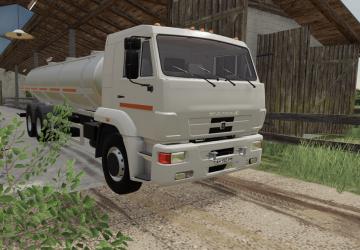 KamAZ-65117 Milk Truck version 1.0.0.0 for Farming Simulator 2019 (v1.6.x)