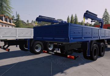 KamAZ-65117 Picker Crane version 1.0.1.0 for Farming Simulator 2019 (v1.6.x)