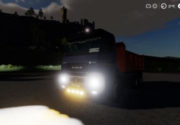 KamAZ 6520 version 1.0 for Farming Simulator 2019 (v1.4.1.0)