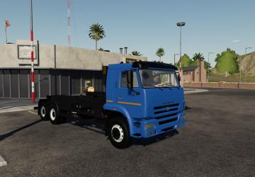KamAZ-658667 version 1.0.0.0 for Farming Simulator 2019 (v1.3.x)