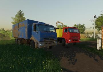 KamAZ-68900R version 1.0.0.0 for Farming Simulator 2019 (v1.5.x)