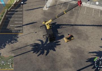 Kamaz Truck Crane (Galichanin) Fixed version 1.0 for Farming Simulator 2019 (v1.7.x)