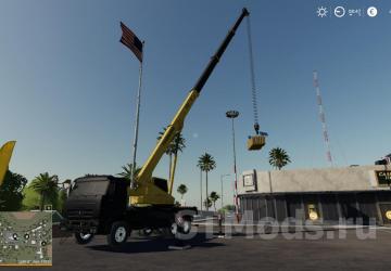 Kamaz Truck Crane (Galichanin) Fixed version 2.0.0 for Farming Simulator 2019 (v1.7.x)