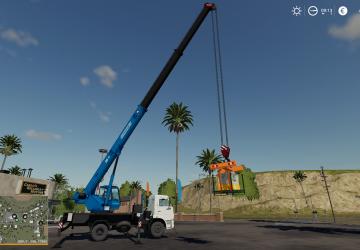 Kamaz Truck Crane (Klinets) version 2.0.0 for Farming Simulator 2019 (v1.7.x)