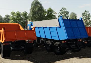 KamAZ Dump Truck version 1.0.1.0 for Farming Simulator 2019 (v1.7x)