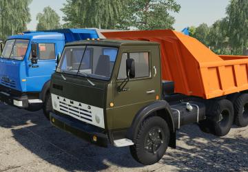 KamAZ Dump Truck version 1.0.0.0 от 28.07.21 for Farming Simulator 2019 (v1.7x)