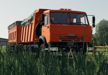 KamAZ Dump Truck Conversion version 2.0.0.0 for Farming Simulator 2019 (v1.7.1.0)