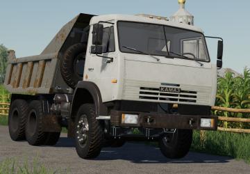 KamAZ Dump Truck Conversion version 2.0.0.0 for Farming Simulator 2019 (v1.7.1.0)