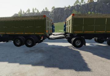KamAZ Agricultural and NefAZ version 1.0.0.0 for Farming Simulator 2019 (v1.5.x)