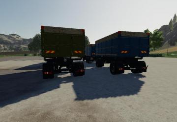 KamAZ Agricultural and NefAZ version 1.0.0.0 for Farming Simulator 2019 (v1.5.x)