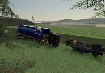 Kamaz Sprayer version 1.2.1 for Farming Simulator 2019 (v1.7x)